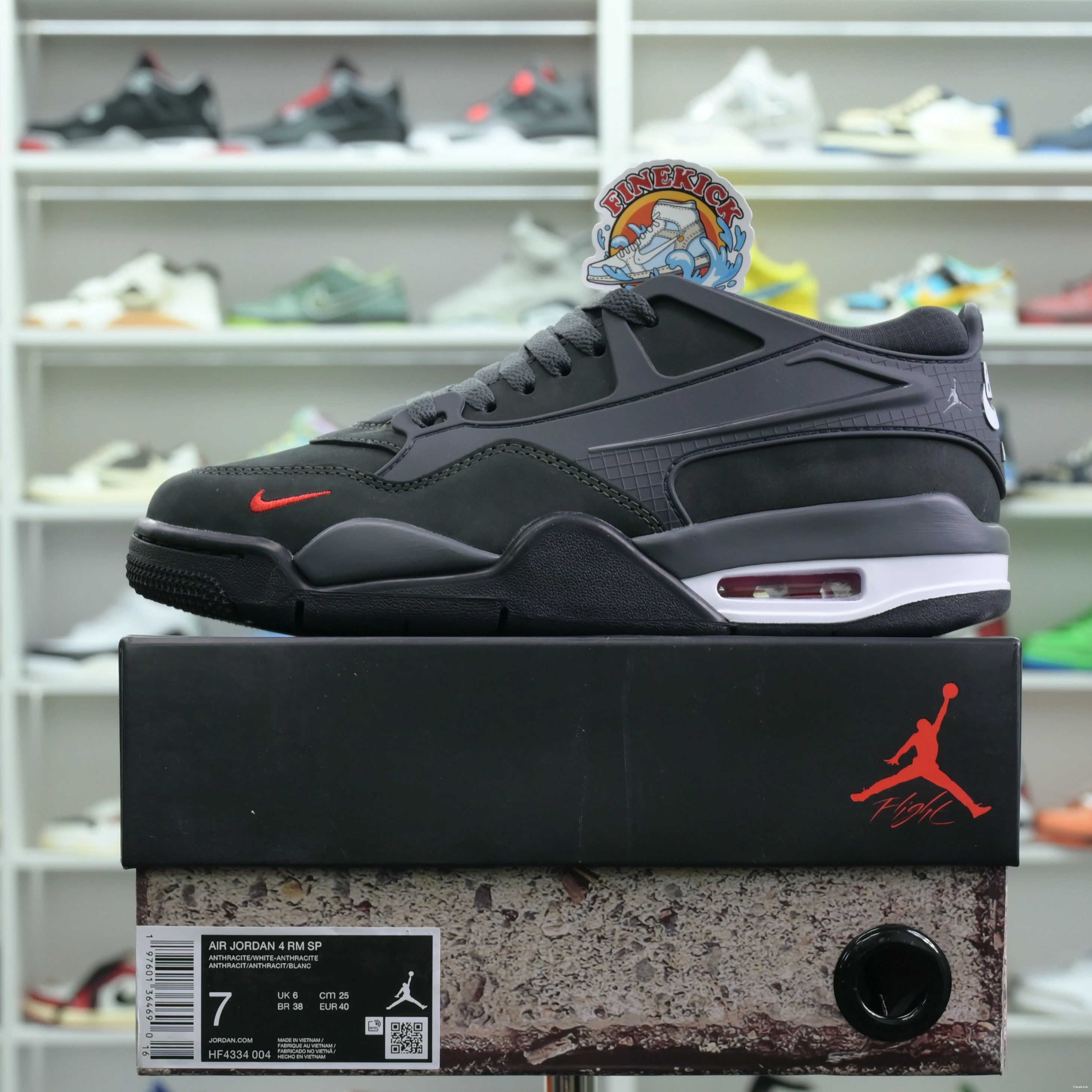 x Nigel RM SP “Anthracite” Air 4 Sylvester Jordan Jordan 1221